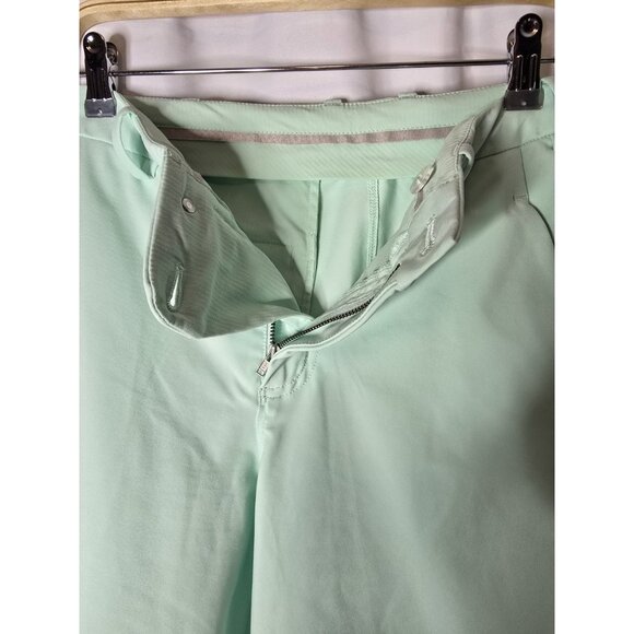 Lululemon Mens Daily Shorts Size 32 Mint Green Belt Loops Athleisure - Picture 8 of 11
